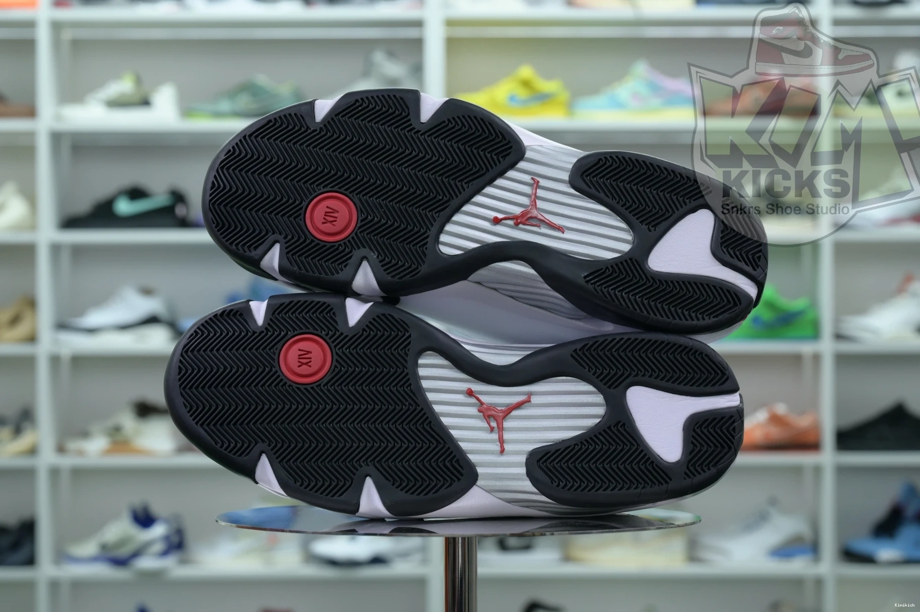 Toe” BestValue Kimikick Jordan Jordan14“Black Air 1845 0525